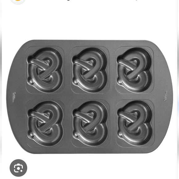 Wilton pretzel mold baking pan. - Picture 3 of 5